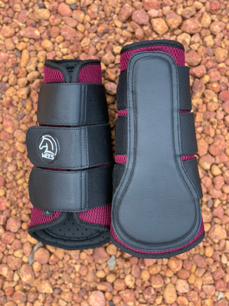 Burgundy Mesh Ventilated Protection Boots – Mane Event Equestrian