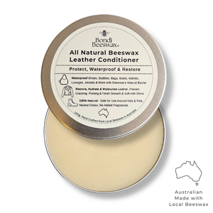 All Natural Beeswax Leather Conditioner