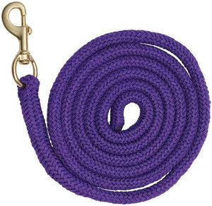 Braided Lead Rope - Purple