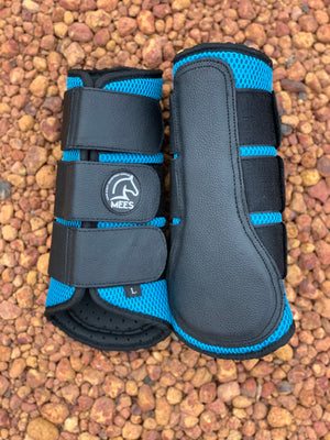 Sky Blue Mesh Ventilated Protection Boots