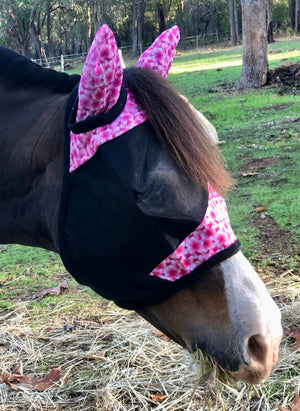 Fly Buster With Ears Fly Mask - Frangipani