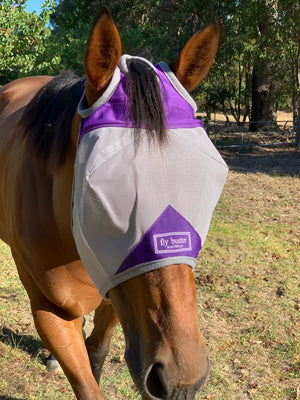 Fly Buster Standard Fly Mask - Purple