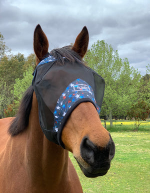 Fly Buster Standard Fly Mask - Starry Nights