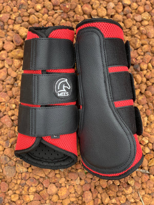 Red Mesh Ventilated Protection Boots